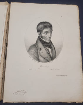 [Rodez, Affaire Fualdès]  Collection des Portraits des principaux personnages qui figurent dans l'Affaire Fualdès. Dessinés à Albi par Sudré, élève de ...
