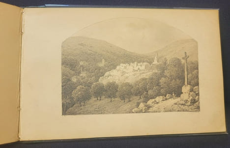 Carnet de dessins XIXe - Henriette Bérard - Gard / Cévennes / Ardèche . undefined