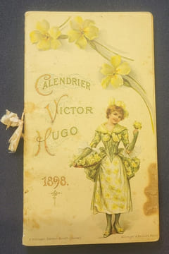 Calendrier Victor Hugo 1898. undefined