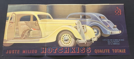 Catalogue HOTCHKISS Automobiles 1936. undefined