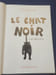 Le Chat noir et autres contes de terreur. Peintures de Ricardo Mosner - Dessins originaux et envoi autographe sign&eacute; .. POE (Edgar Allan) / MOSNER ...