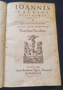  Epistolae et responsa. Quibus Interiectae sunt infignium in Ecclesia Dei virorum aliquot etiam Epistolae. Indice rerum insigniorum. Tomi Sexti : Pars altera 