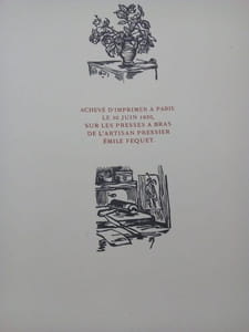 Six bois composés et gravés au canif