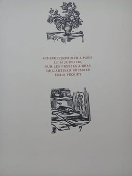 Six bois composés et gravés au canif. Bernard Naudin