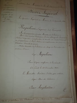 Gatien Rangeard de la Germonière - Ensemble de documents illustrant la vie et le parcours de G. Rangeard de la Germonière , Controleur de la Marine ...
