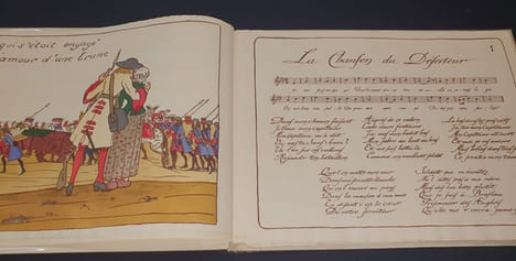 12 chansons tirées des recueils anciens par les soins d'un amateur avec les principaux couplets de l'époque et des illustrations nouvelles de Mr Guy ...