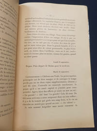 Journal de guerre - 27 Juillet - 24 Octobre 1914
