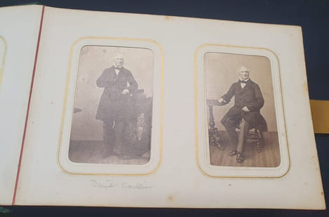 Exeptionnel album de photographies cartes de visite de la famille Koechlin , industriels a Mulhouse - années 1870-1890 - 92 Photographies . undefined