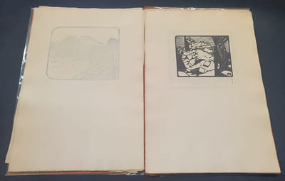 16 bois gravés par André Deslignières - Précédés d'une page de Léon Baranger 