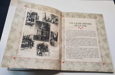  Trentenaire de la Maison Coudurier, Fructus, Descher fabricants de Soieries à Lyon .  [COCTEAU (Jean)] COLLECTIF -
