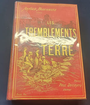 Les tremblements de terre . Arnold Boscowitz