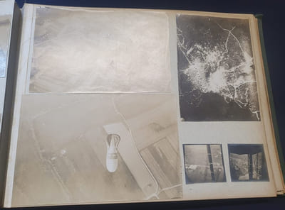 Exceptionnel Album de 211 photographies Escadrilles C4 , C74 et MF52 - Front du Nord et des Flandres 1916 / 1917