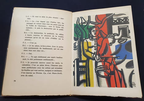 Entretien de Fernand Léger avec Blaise Cendrars et Louis Carré sur le paysage dans l'Oeuvre de Léger . undefined
