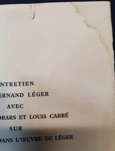 Entretien de Fernand Léger avec Blaise Cendrars et Louis Carré sur le paysage dans l'Oeuvre de Léger 