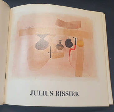 Catalogue Julius Bissier - Reliure Jean de Gonet. undefined