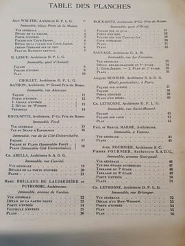 Immeubles 1931 - Documents réunis et présentés par Jean Virette . undefined