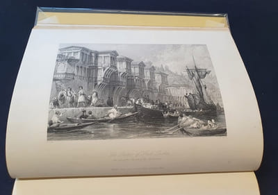 L'empire Ottoman illustré - Constantinople ancienne moderne comprenant aussi les sept églises de l'Asie mineure . Illustrés d'aprés les dessins pris sur les lieux par Thomas Allom - Précédées d'un essai historique sur Constantinople et de la description des monuments de Constantinople et des sept églises de l'Asie mineure par MM. L. Galibert et C. Pellé  - Deuxième Série 