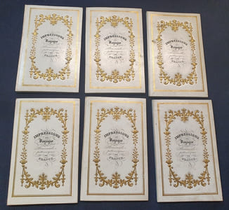 Exceptionnel Enfantina - Impressions de voyages - Promenades Pittoresques en France - 6 volumes sous coffret d'origine chez Marcilly