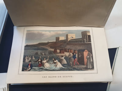 Exceptionnel Enfantina - Impressions de voyages - Promenades Pittoresques en France - 6 volumes sous coffret d'origine chez Marcilly