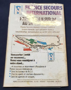 Programme officiel des 24 Heures  du Mans 1978 