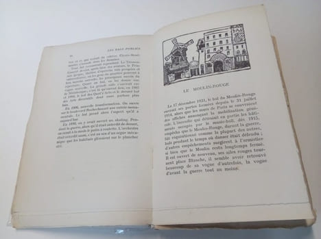 Les bals de Paris avec dessins de l'auteur - Edition originale sur grand papier. André Warnod