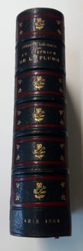 Au Caprice de la Plume - Études . Fantaisies . Critique - Edition originale sur grand papier - Reliure non signée de Raparlier .. Stephen Liegard
