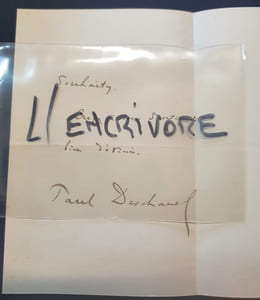 Lettre autographe signée de Paul Deschanel  - 1916