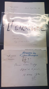 Lettre autographe signée de Raymond Poincaré - 1922