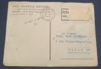 Carte signée d'Ugo Guanda - Septembre 1934. 