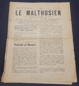 [ Presse Anarchiste - Néo Malthusianisme ]- Le Malthusien - Numéro 15 de Février 1910