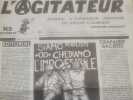 [ Presse Anarchiste -] L'Agitateur - Journal d'expression libertaire du groupe d'Aubenas -  Num&eacute;ros 4 & 5 de Novembre 1981 et F&eacute;vrier 1982. 