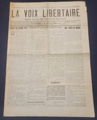 [ Presse Anarchiste ] La Voix Libertaire ( 1ere série ) - 2 Numéros - 1er Juillet et 1er Septembre 1928