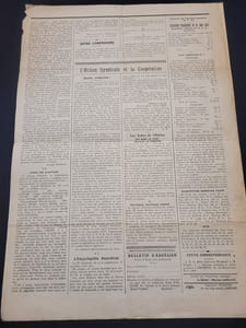 [ Presse Anarchiste ] La Voix Libertaire ( 1ere série ) - 2 Numéros - 1er Juillet et 1er Septembre 1928