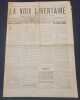 [ Presse Anarchiste ] La Voix Libertaire ( 1ere s&eacute;rie ) - 2 Num&eacute;ros - 1er Juillet et 1er Septembre 1928. 