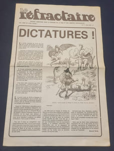 [ Presse Anarchiste ] - Le Refractaire - Numéro 71 de Mars 1982