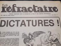 [ Presse Anarchiste ] - Le Refractaire - Numéro 71 de Mars 1982