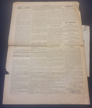 [ Presse Anarchiste ]-  L'Ordre Naturel - Hebdomadaire Individualiste - 3 Numéros - N. 5/11 et 24 de 1921. Collectif