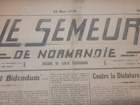 [ Presse Anarchiste ]- Le Semeur de Normandie - Organe de libre discussion - 6 numéros 1925. Collectif