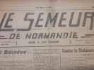 [ Presse Anarchiste ]- Le Semeur de Normandie - Organe de libre discussion - 6 num&eacute;ros 1925. Collectif