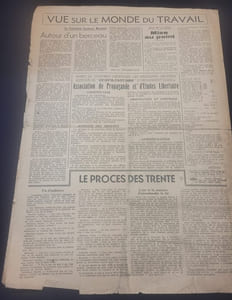 [ Presse Anarchiste ] - Ce qu'il faut dire - Journal de tous les militants de la pensée libre -  numéros 6 & 14 - 1945 