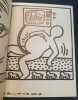 Keith Haring 1983 - catalogue de l'exposition de Janvier 1990 à la Galerie de Poche . Keith Haring
