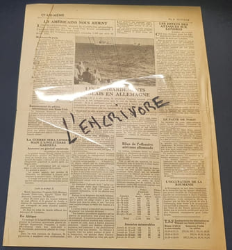 3 Bulletins Quand Mème - Les Nouvelles qu'on vous cache - Octobre et Novembre 1940 - Parachutés par la R.A.F. . undefined