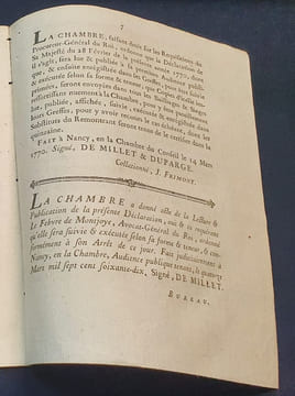 Déclaration du roi qui ordonne que tous les officiers , gens de guerre & soldats étrangers qui auront servis pendant dix ans dans ses armées dont ils ...