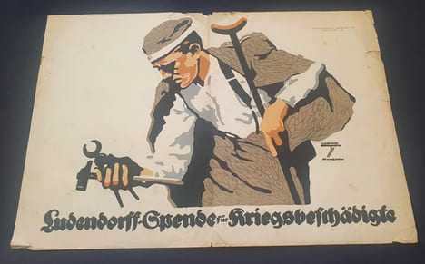 Affiche Originale de Ludwig Hohlwein - Ludendorf-Spende für Kriegsbesch . undefined