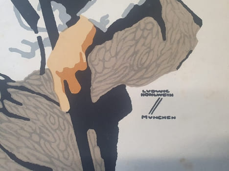 Affiche Originale de Ludwig Hohlwein - Ludendorf-Spende für Kriegsbesch . undefined