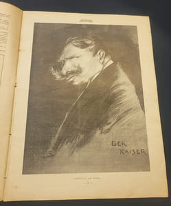 A la Baionnette - N. 1 du 8 Juillet 1915 Le Kaiser Rouge