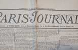 Paris Journal - Numéro du Jeudi 11 Mai 1871. 