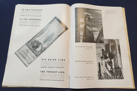 Italia - Revue Touristique Mensuelle de L'Enit - Numéro 9 Juillet 1937. undefined