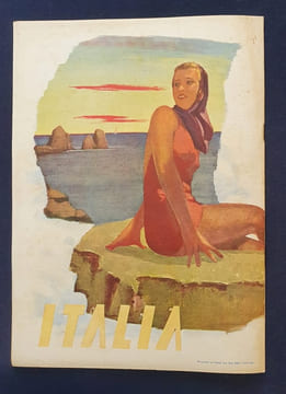 Italia - Revue Touristique Mensuelle de L'Enit - Numéro 9 Juillet 1937. undefined