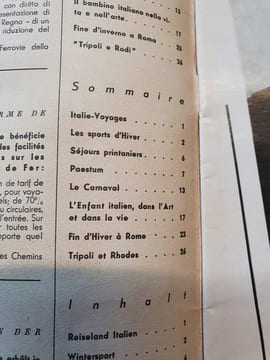 Italia - Revue Touristique Mensuelle de L'Enit - Numéro 4 Février 1938. undefined
